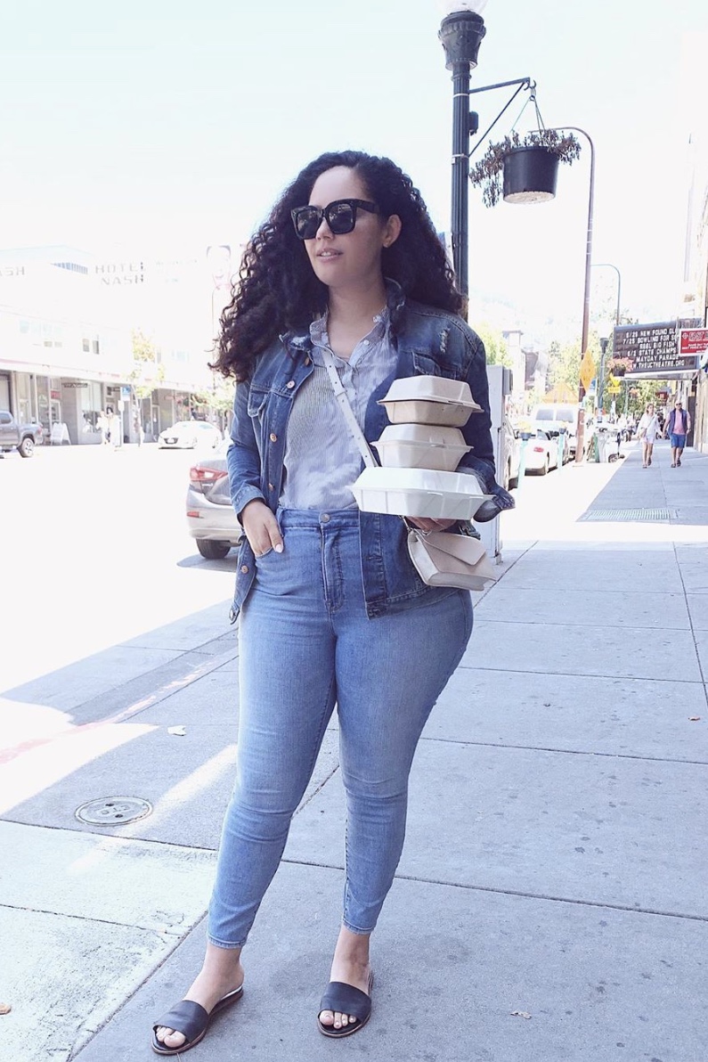 Girl With Curves Approved Best Plus Size Denim Via Girl With Curves #jeans #skinny #casual #outfits #instagram