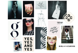 Girl With Curves Mood Board