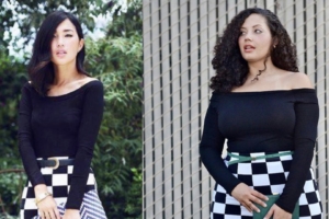 #STYLEHASNOSIZE: CHECKERED SKIRT via Girl With Curves