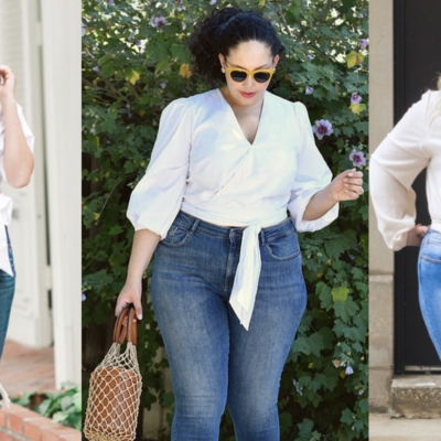 #StyleHasNoSize: Wrap Top and Jeans | Girl With Curves