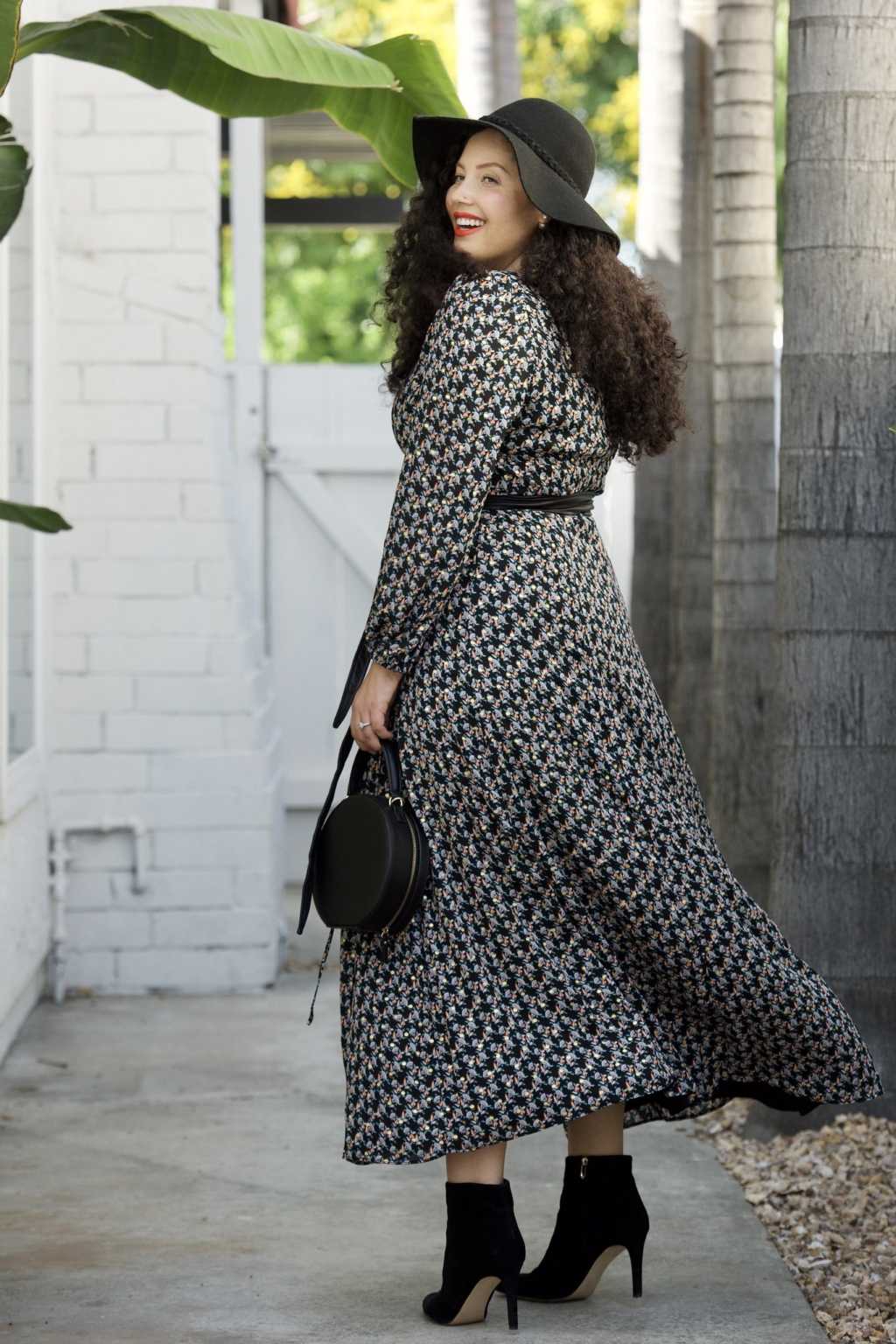 This $35 Wrap Dress works for Summer and Fall | Girl with Curves