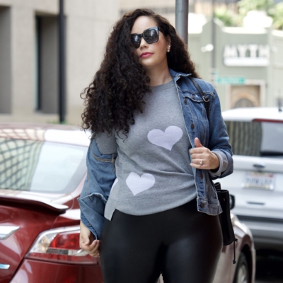 These $23 Faux Leather Pants are a Must-Have | Girl with Curves